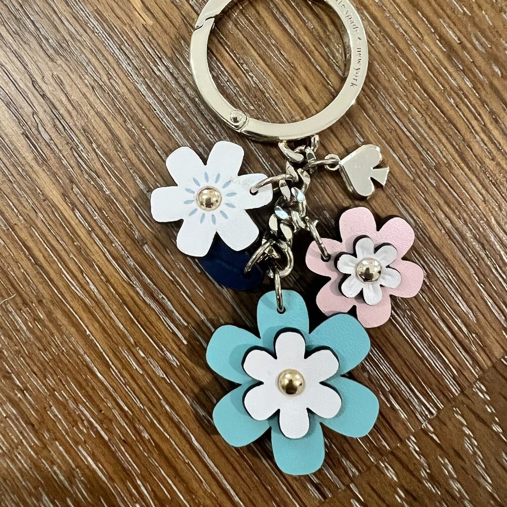 Summer flowers Kate Spade Keychain